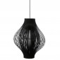 Lampe Suspension Pliante "Yisa" 44cm Noir|Suspensions|Paris Prix