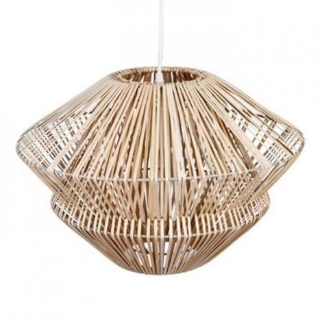 Lampe Suspension "Rotin" 45cm Beige|Suspensions|Paris Prix