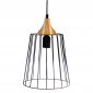 Lampe Suspension en Métal "Holtan" 25cm Noir|Suspensions|Paris Prix