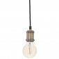 Lampe Suspension en Métal "Electra" 7cm Bronze|Suspensions|Paris Prix