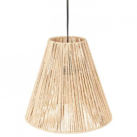 Lampe Suspension Métal "Cordes" 27cm Beige|Suspensions|Paris Prix