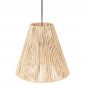 Lampe Suspension Métal "Cordes" 27cm Beige|Suspensions|Paris Prix