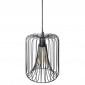 Lampe Suspension Métal "Plafond" 25cm Noir|Suspensions|Paris Prix