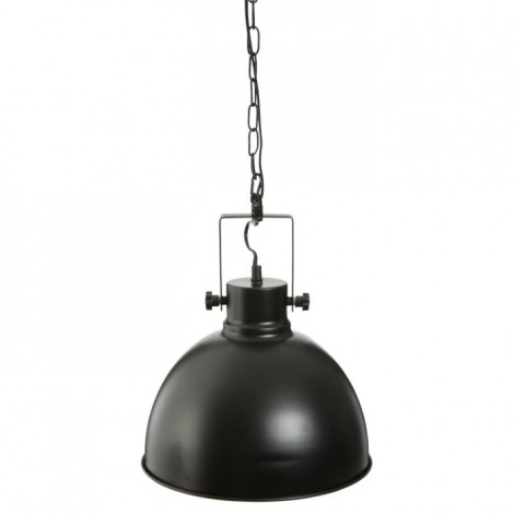 Lampe Suspension en Métal "Petpo" 35cm Noir|Suspensions|Paris Prix