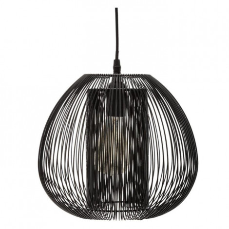 Suspension Design en Métal "Noda" 25cm Noir|Suspensions|Paris Prix