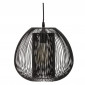 Suspension Design en Métal "Noda" 25cm Noir|Suspensions|Paris Prix