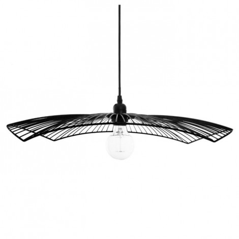 Suspension Design en Métal "Cuzco" 58cm Noir|Suspensions|Paris Prix
