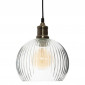 Lampe Suspension Verre "Laye" 20cm Transparente|Suspensions|Paris Prix