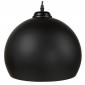 Lampe Suspension Boule Design "Degla" 30cm Noir|Suspensions|Paris Prix