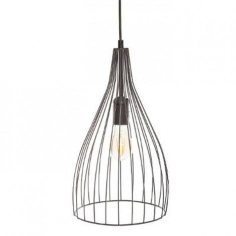 Lampe Suspension en Métal "Jolit" 37cm Noir|Suspensions|Paris Prix