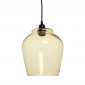 Lampe Suspension en Verre "Sombra" 29cm Orange|Suspensions|Paris Prix