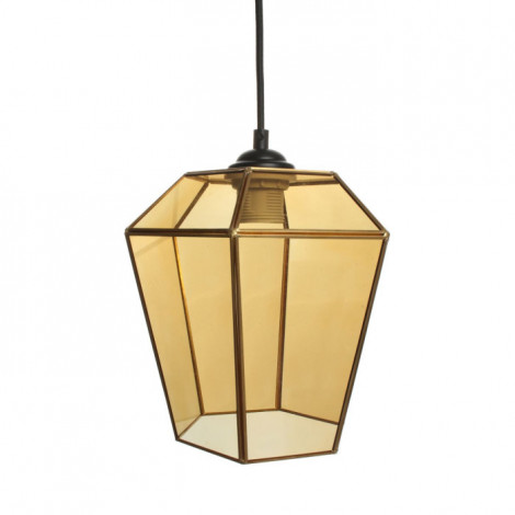 Lampe Suspension Déco "Terias" 26cm Orange|Suspensions|Paris Prix