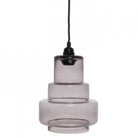 Lampe Suspension Design "Evy" 29cm Gris|Suspensions|Paris Prix