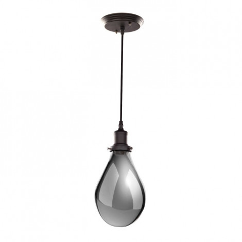 Lampe Suspension Design "Sancho" 25cm Gris|Suspensions|Paris Prix