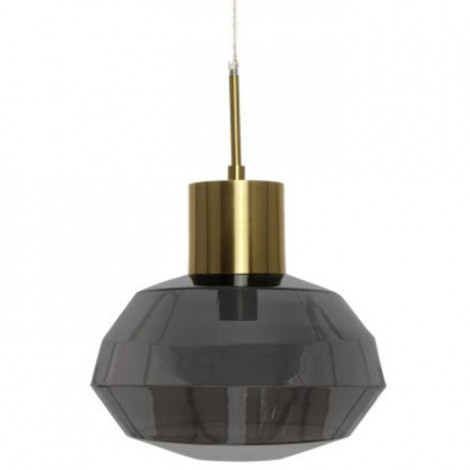 Lampe Suspension Design "Vince" 32cm Gris|Suspensions|Paris Prix