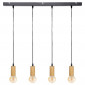 Lampe Suspension Design "Ays" 110cm Naturel|Suspensions|Paris Prix