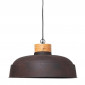Lampe Suspension en Métal "Prao" 57cm Gris|Suspensions|Paris Prix