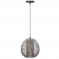 Lampe Suspension Déco "Boule Filaire" 26cm Gris|Suspensions|Paris Prix