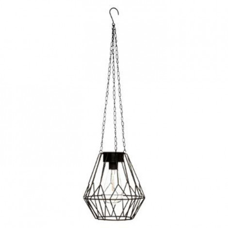 Lampe Suspension Solaire "Flave" 20cm Noir|Suspensions|Paris Prix
