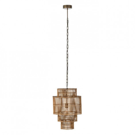 Lampe Suspension "4 Étages" 142cm Naturel|Suspensions|Paris Prix