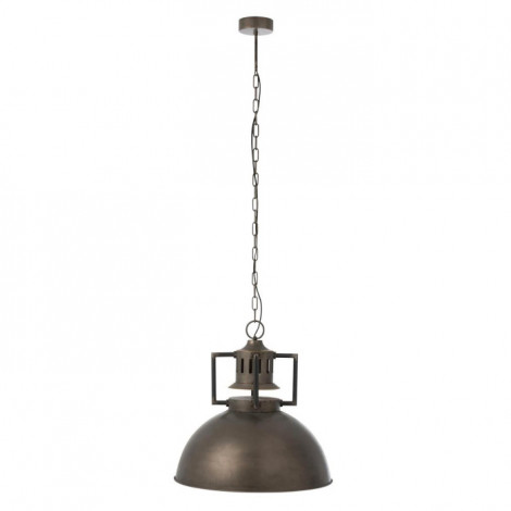 Lampe Suspension en Métal "Indus" 155cm Gris|Suspensions|Paris Prix