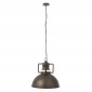 Lampe Suspension en Métal "Indus" 155cm Gris|Suspensions|Paris Prix