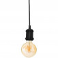 Lampe Suspension Design "Métal" 5cm Noir|Suspensions|Paris Prix