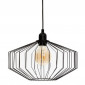 Lampe Suspension en Métal "Azur" 30cm Noir|Suspensions|Paris Prix
