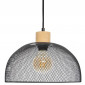 Lampe Suspension Design "Sam" 30cm Noir|Suspensions|Paris Prix