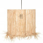 Lampe Suspension Raphia "Hacienda" 43cm Naturel|Suspensions|Paris Prix