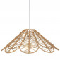 Lampe Suspension Corde "Idylle Folk" 58cm Naturel|Suspensions|Paris Prix