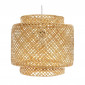 Lampe Suspension Bambou "Liby" 40cm Naturel|Suspensions|Paris Prix