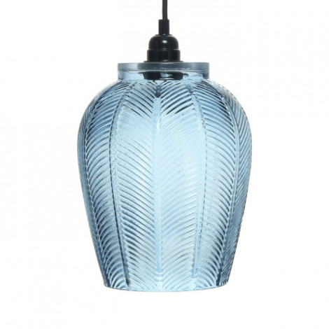 Lampe Suspension Design "Bianca" 34cm Bleu|Suspensions|Paris Prix