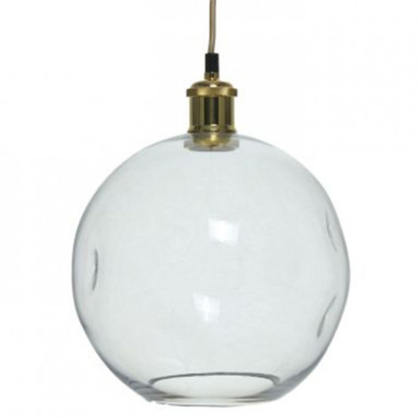 Lampe Suspension Design "Natalie" 32cm Transparent|Suspensions|Paris Prix