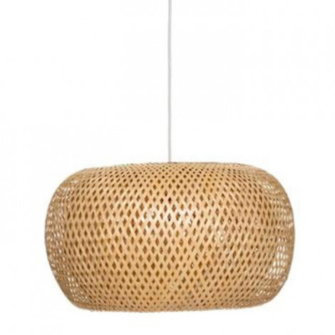 Lampe Suspension en Bambou "Namaste" 46cm Beige|Suspensions|Paris Prix