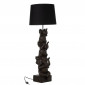 Lampe à Poser Déco "3 Éléphants" 100cm Marron|Lampes à poser|Paris Prix