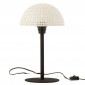 Lampe à Poser "Champignon Brillant" 36cm Blanc|Lampes à poser|Paris Prix
