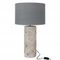 Lampe à Poser en Béton "Greta" 71cm Gris|Lampes à poser|Paris Prix