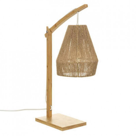 Lampe à Poser Arc Design "Palm" 55cm Beige|Lampes à poser|Paris Prix