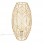 Lampe à Poser sur Pied "Kita" 48cm Beige|Lampes à poser|Paris Prix