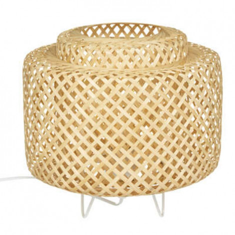 Lampe à Poser sur Pied "Liby" 27cm Naturel|Lampes à poser|Paris Prix