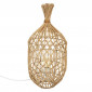 Lampe sur Pied Design "Milou" 55cm Beige|Lampes à poser|Paris Prix
