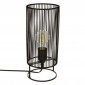 Lampe sur Pied Design "Nora" 30cm Noir|Lampes à poser|Paris Prix