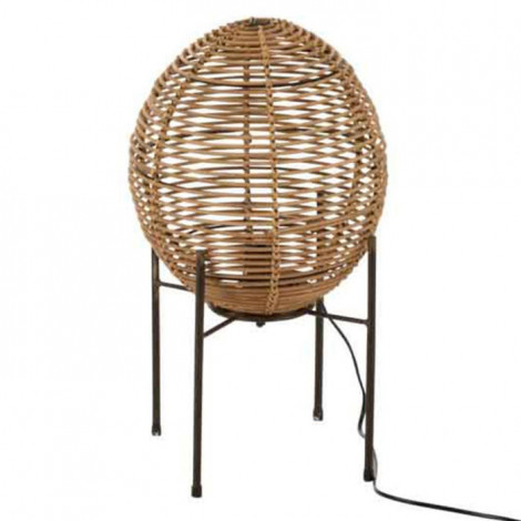 Lampe à Poser sur Pied "Trauco" 53cm Naturel|Lampes à poser|Paris Prix