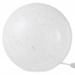 Lampe à Poser Ronde "Dany" 29cm Blanc|Lampes à poser|Paris Prix