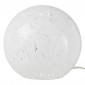 Lampe à Poser Ronde "Dany" 19cm Blanc|Lampes à poser|Paris Prix
