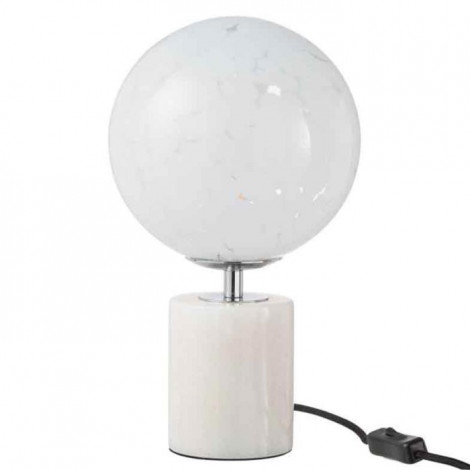 Lampe à Poser sur Pied "Dany" 31cm Blanc|Lampes à poser|Paris Prix