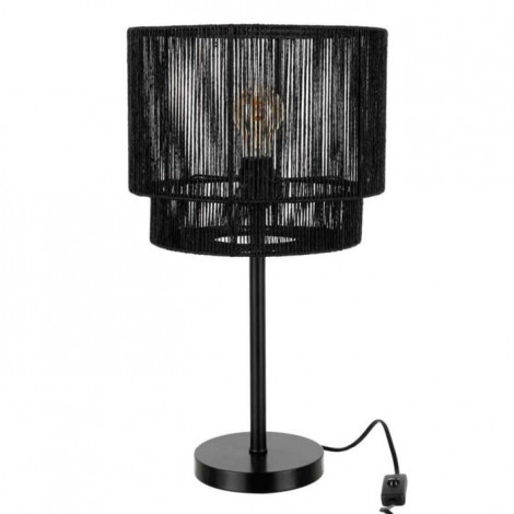 Lampe à Poser Design "Paul" 52cm Noir|Lampes à poser|Paris Prix