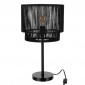 Lampe à Poser Design "Paul" 52cm Noir|Lampes à poser|Paris Prix
