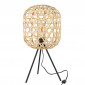 Lampe à Poser Trépied Design "Axoa" 59cm Naturel|Lampes à poser|Paris Prix